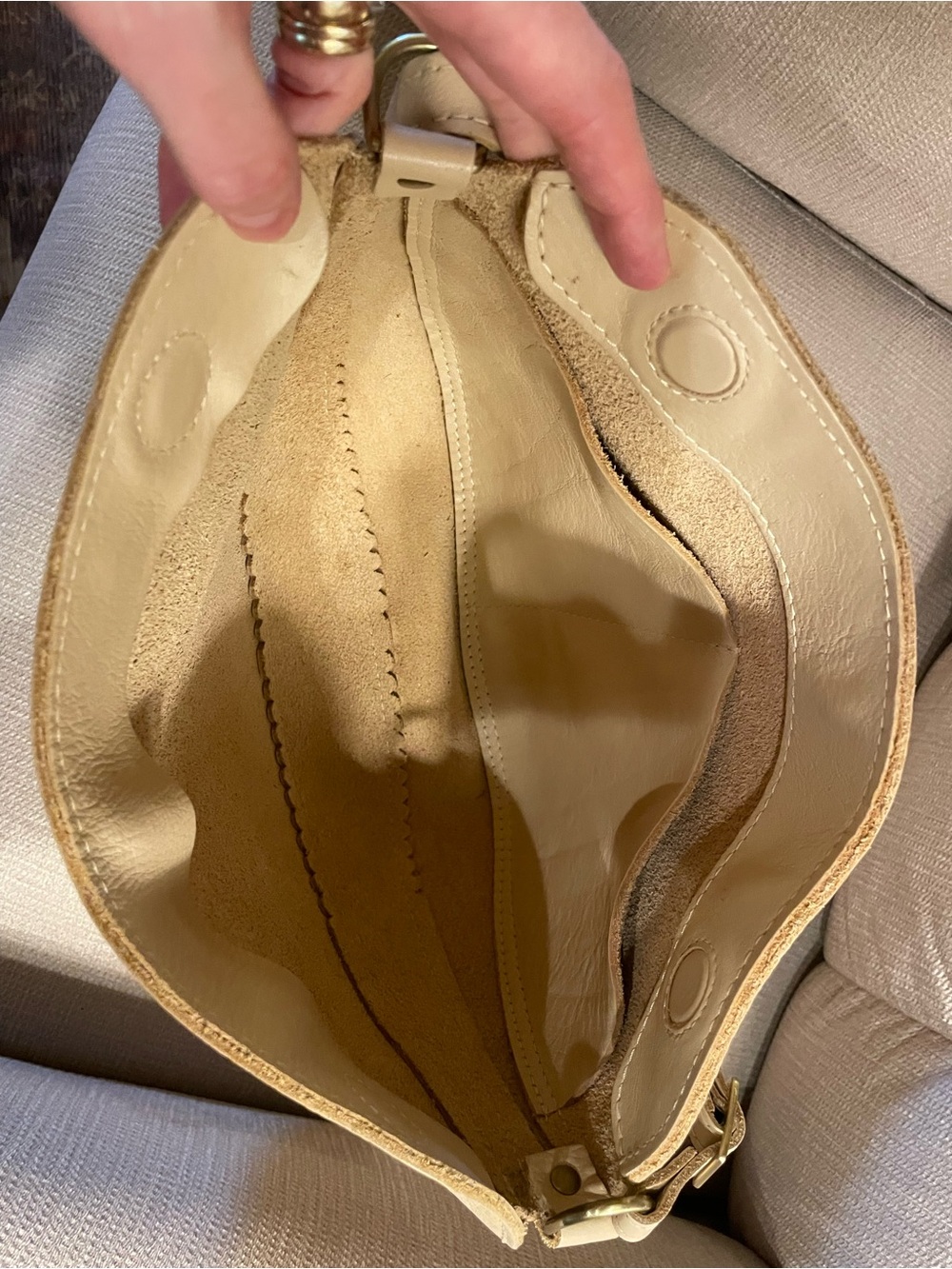 Portland Leather Goods Large Koala in Moonflower - Picture 5 of 8